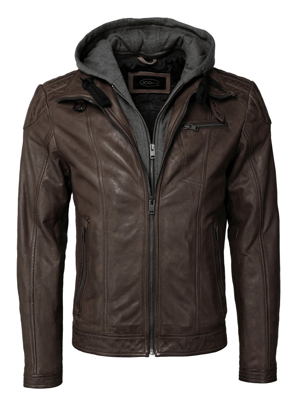 JCC Lederjacke Herren braun, 48