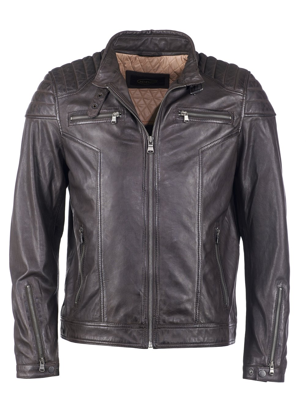 JCC Lederjacke Herren braun, 46