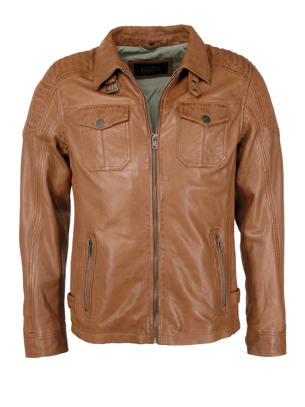 JCC Lederjacke Herren braun, 6XL