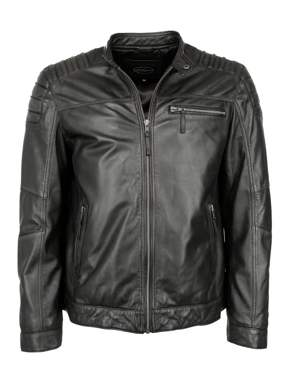 JCC Lederjacke Herren schwarz, 52