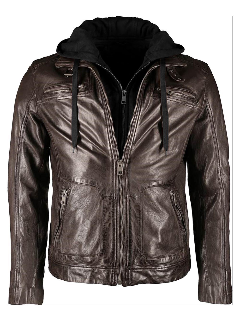 JCC Lederjacke Herren braun, 56