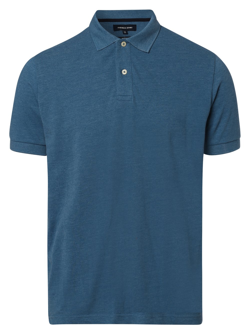 Andrew James - Męska koszulka polo, niebieski|zielony