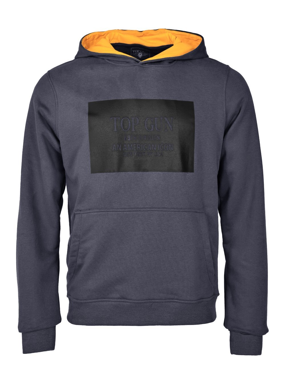 Topgun Hoodie Herren Baumwolle blau, M