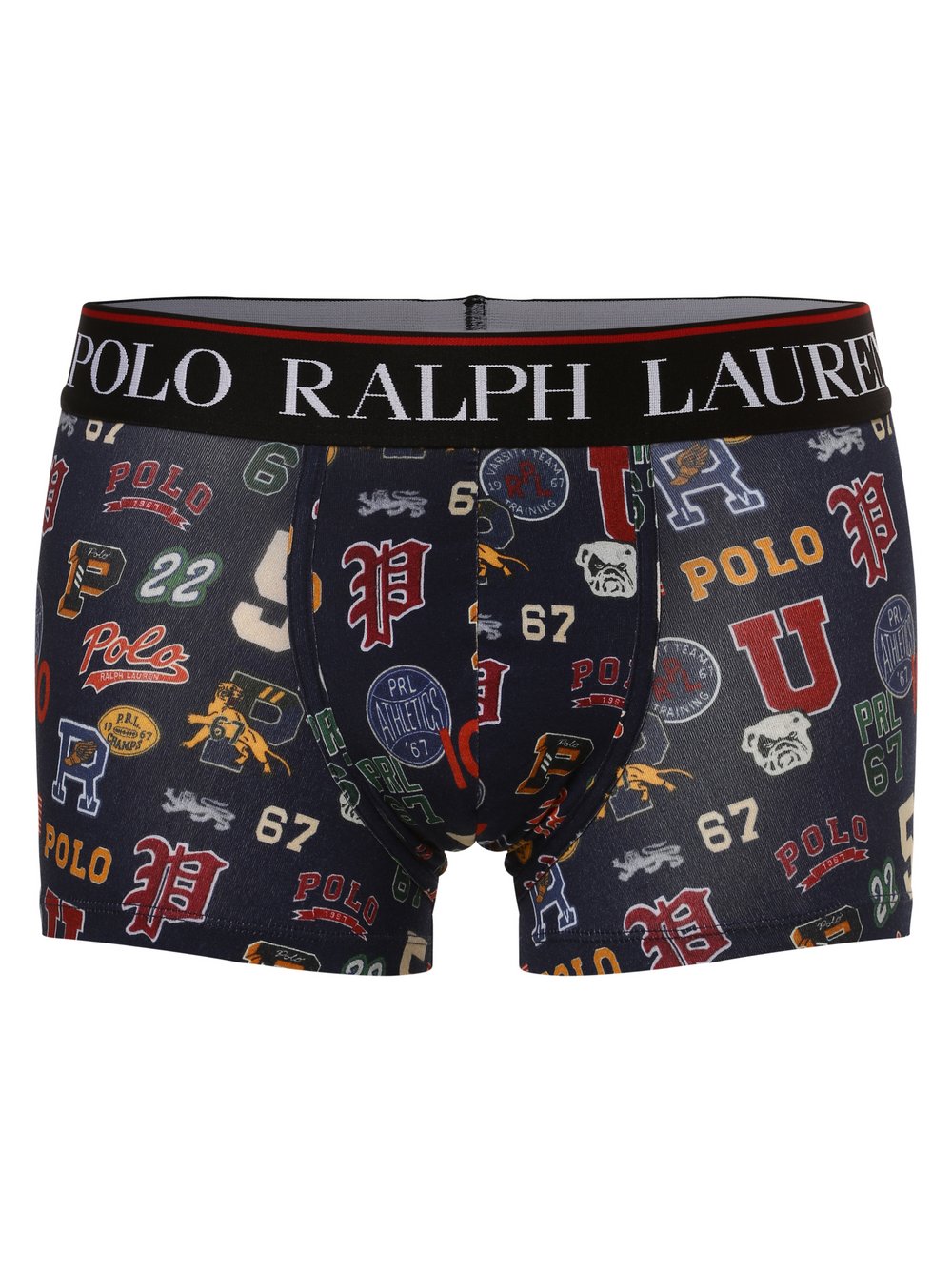 Polo Ralph Lauren - Obcisłe bokserki męskie, brązowy|wielokolorowy