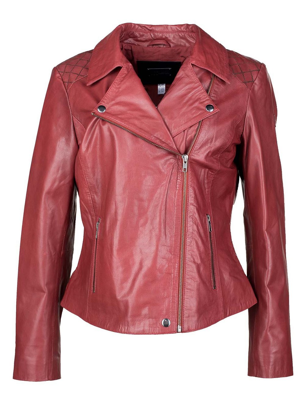 JCC Lederjacke Damen rot, 36