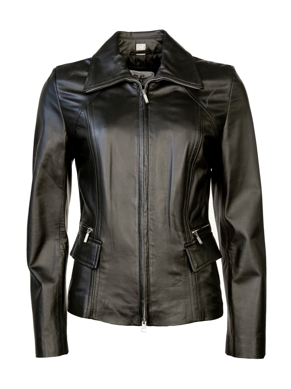 JCC Lederjacke Damen schwarz, 34