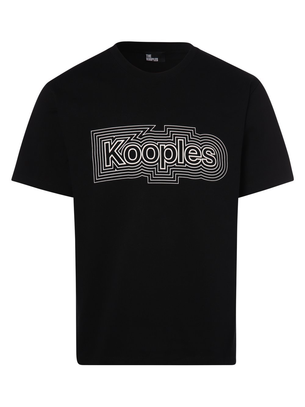The Kooples - T-shirt męski, czarny