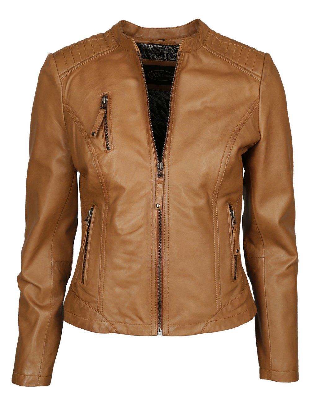 JCC Lederjacke Damen braun, 46