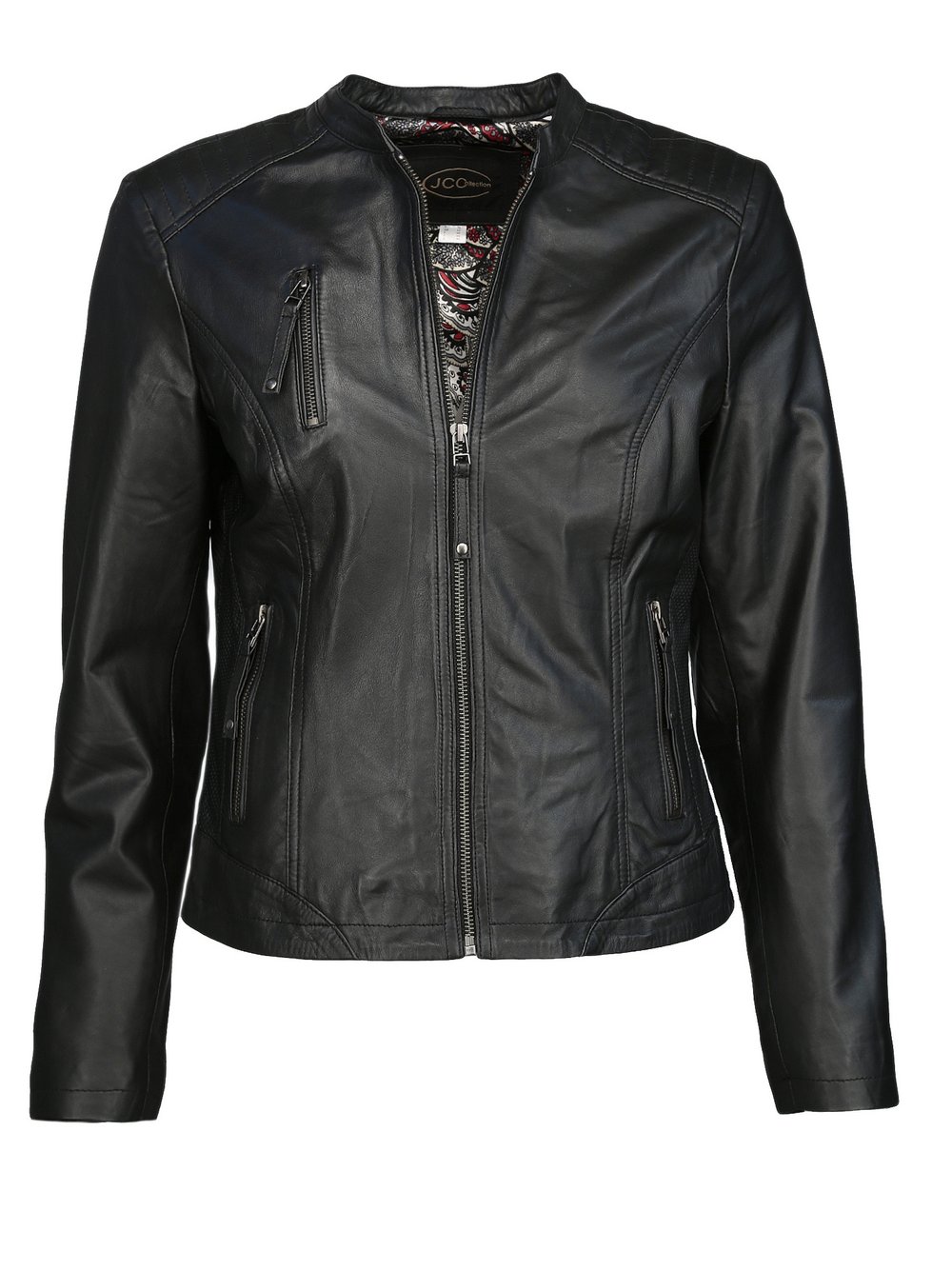 JCC Lederjacke Damen schwarz, 36