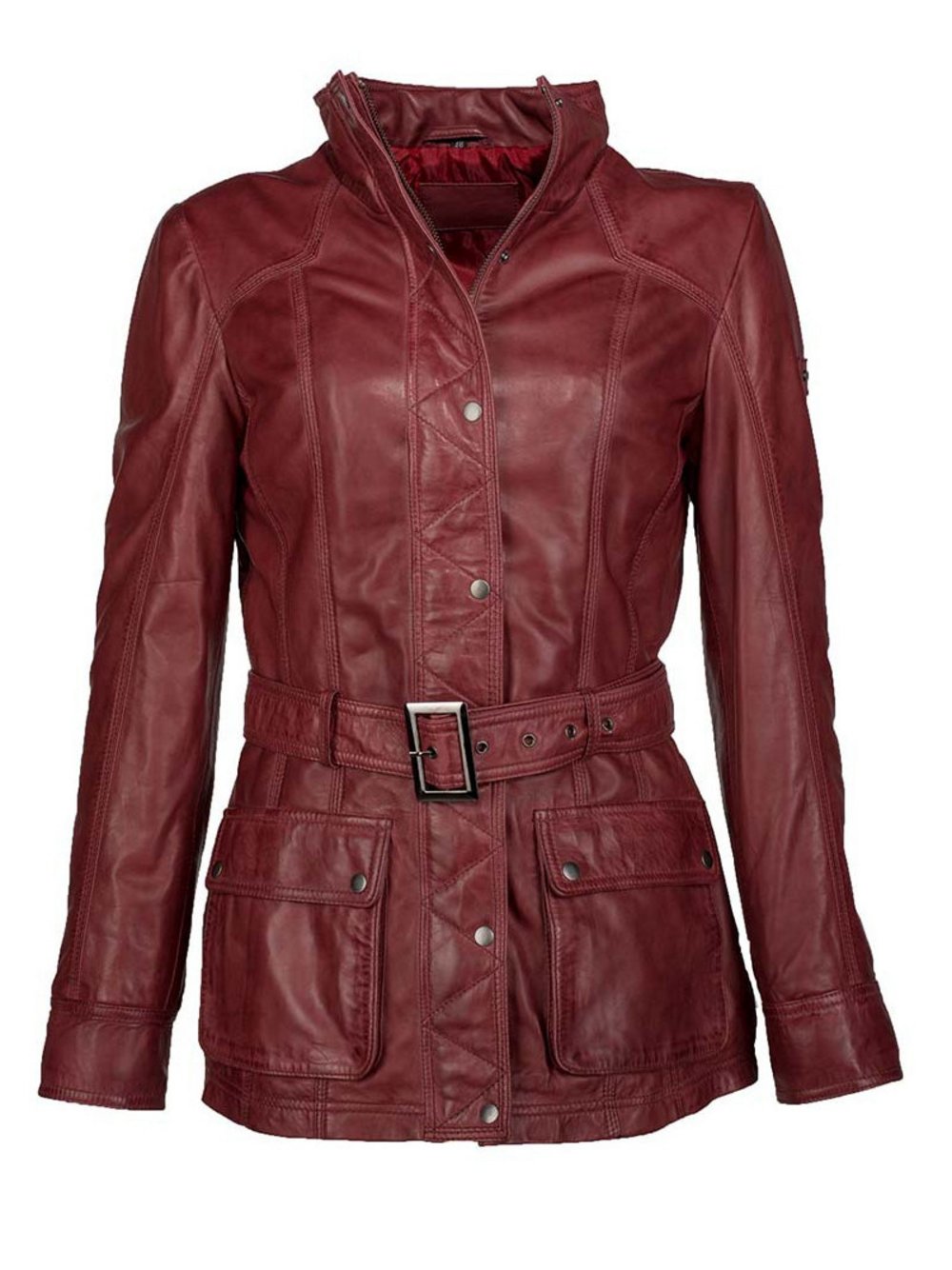 JCC Lederjacke Damen rot, 44