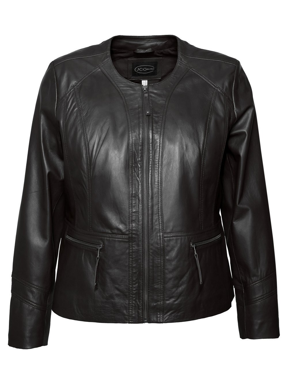 JCC Lederjacke Damen schwarz, 56