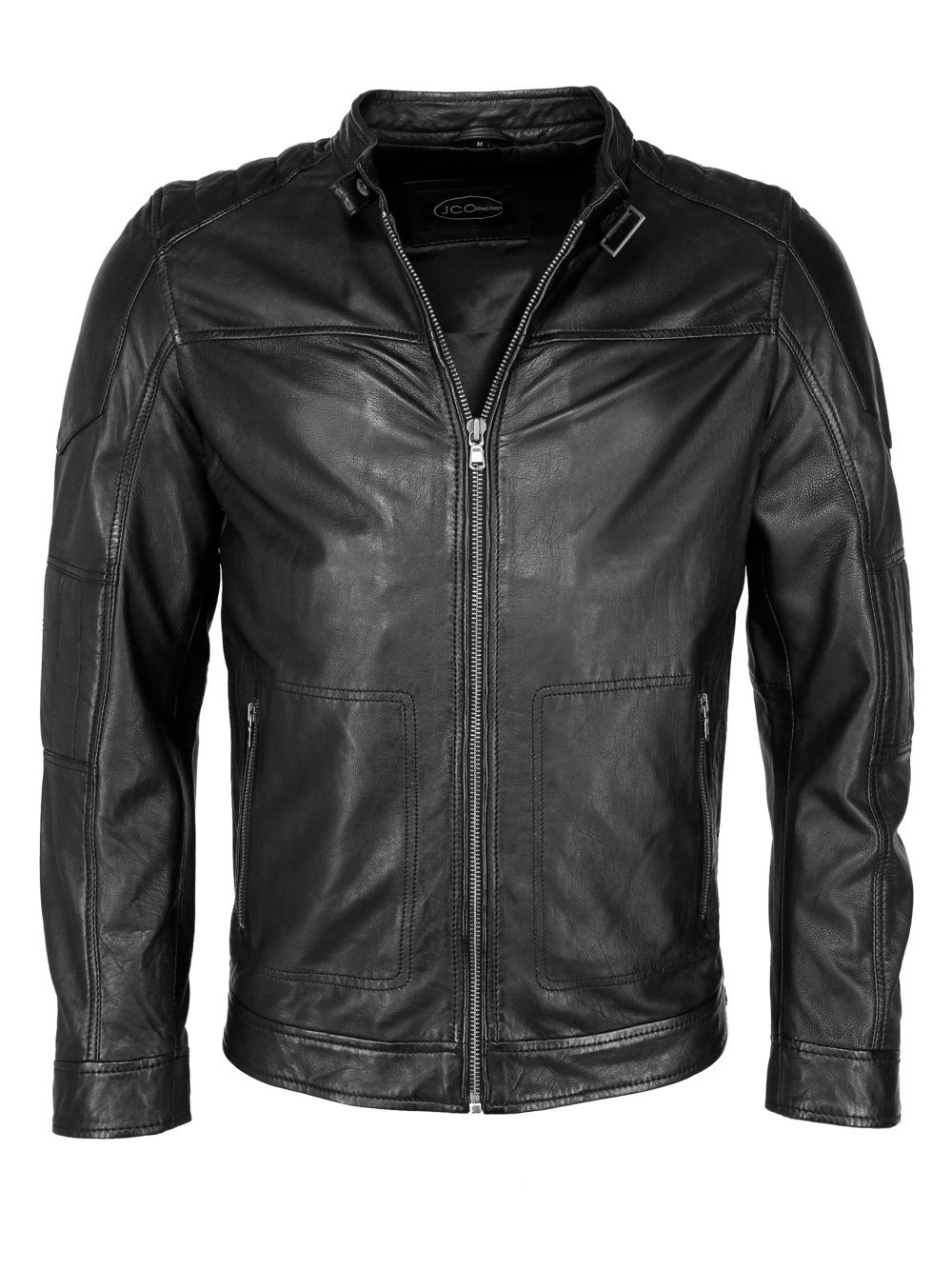 JCC Lederjacke Herren schwarz, XXXXL