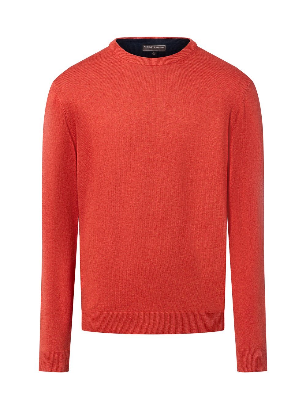 Finshley & Harding Pullover mit Cashmere-Anteil Herren Feinstrick mehrfarbig meliert, L
