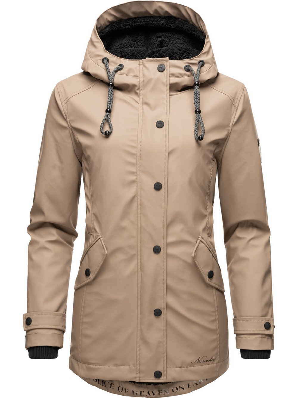 Navahoo Regenjacke Damen braun, XS