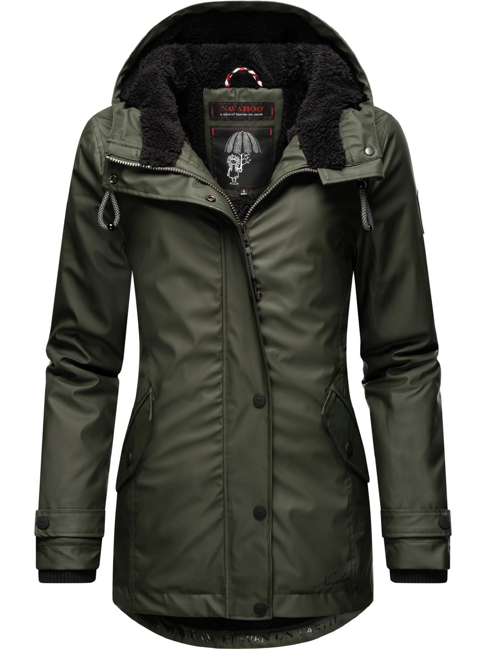 Navahoo Regenjacke Damen grün, L