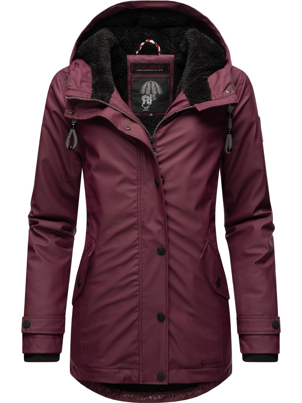 Navahoo Regenjacke Damen rot, XXL