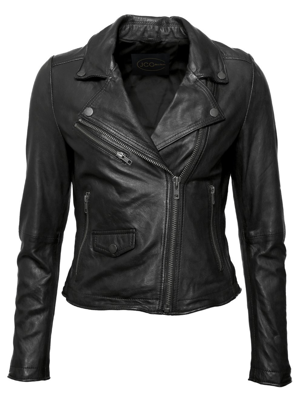 JCC Lederjacke Damen schwarz, M