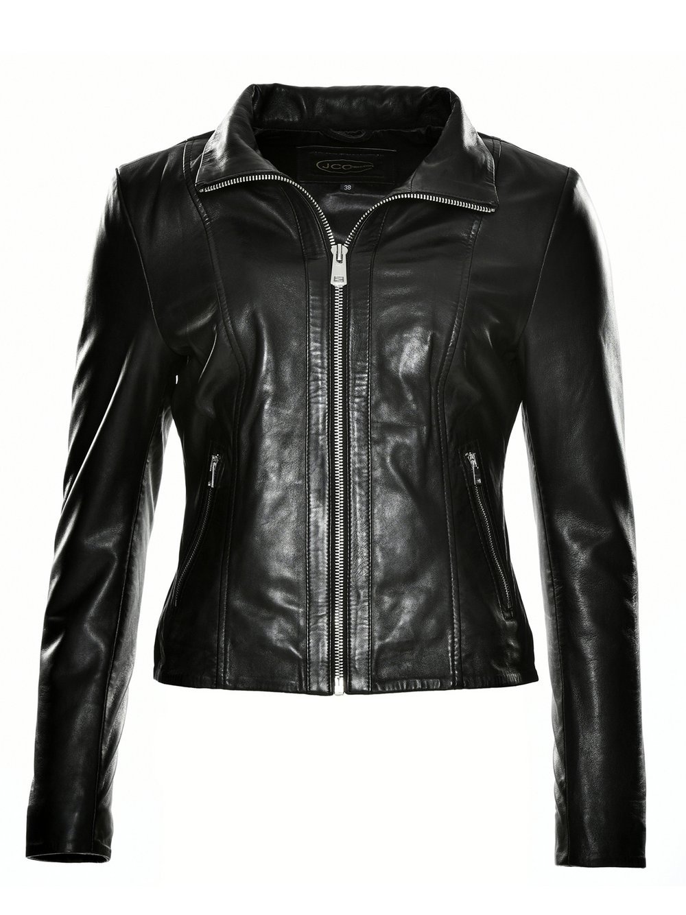 JCC Lederjacke Damen schwarz, 46