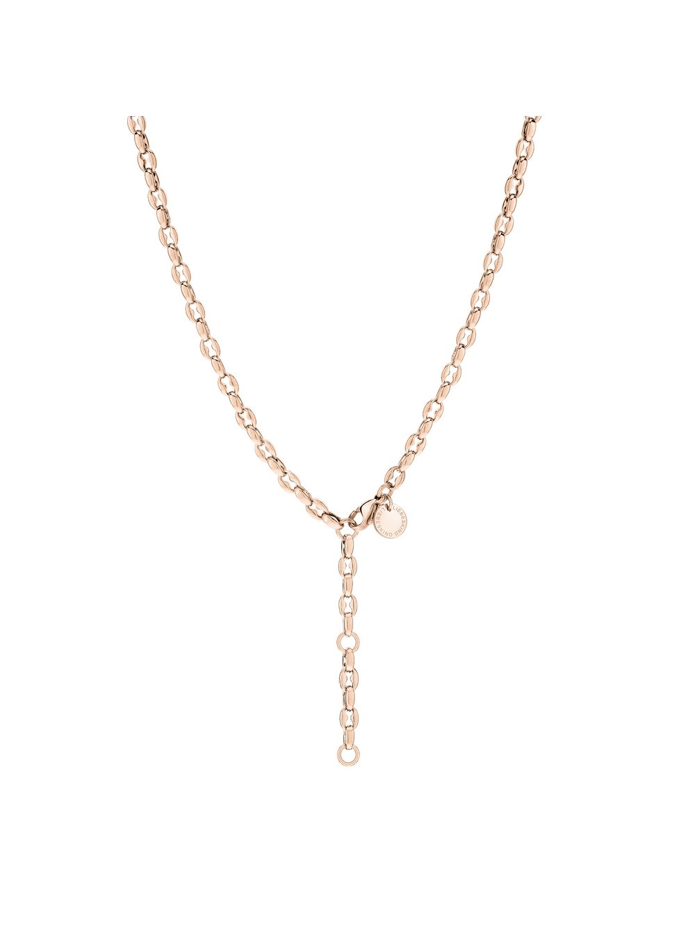 Liebeskind Berlin Halskette Damen Edelstahl roségold, ONE SIZE
