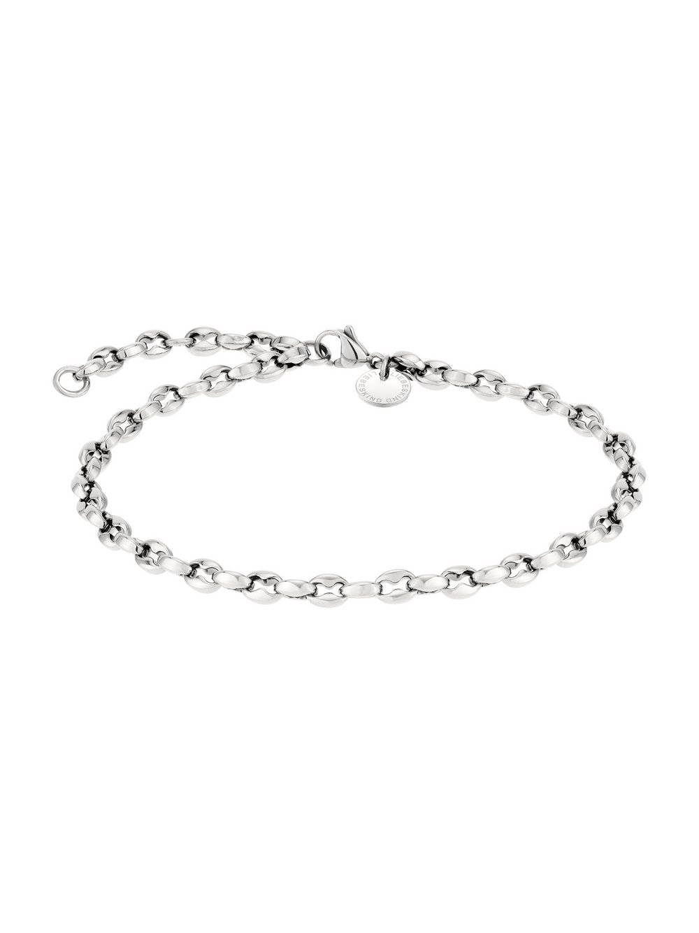 Liebeskind Berlin Fußkette Damen Edelstahl silber, ONE SIZE