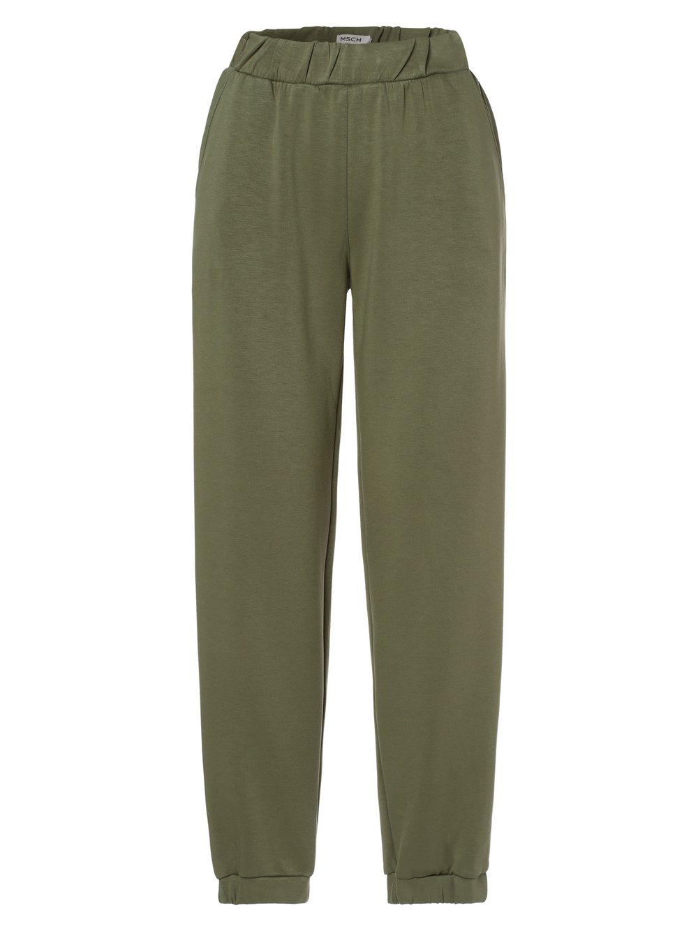 Moss Copenhagen - Damskie spodnie dresowe – MSCHIma Q, zielony