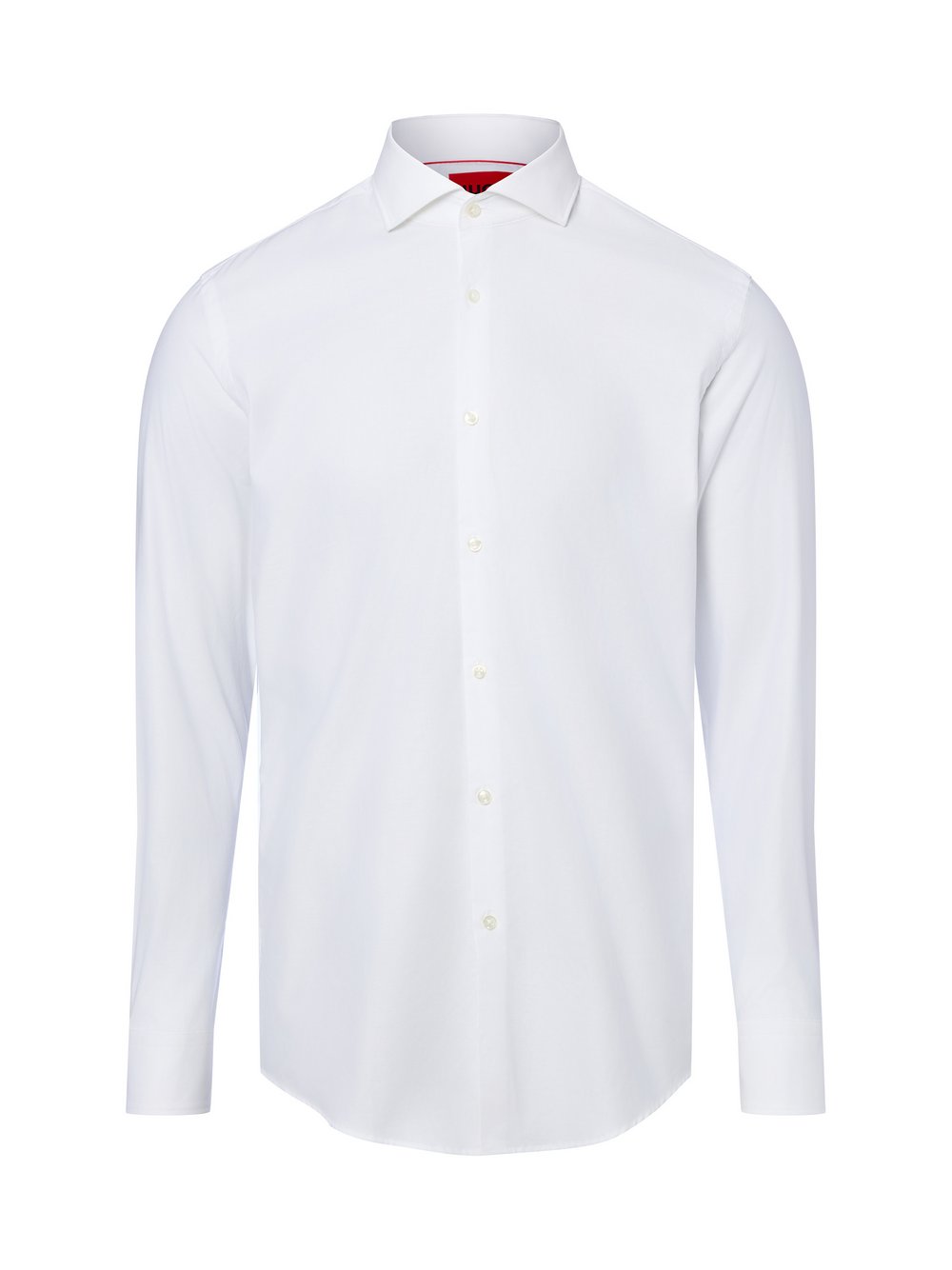 Thumbnail - HUGO Hemd Herren Slim Fit Baumwolle Haifisch weiß, 38