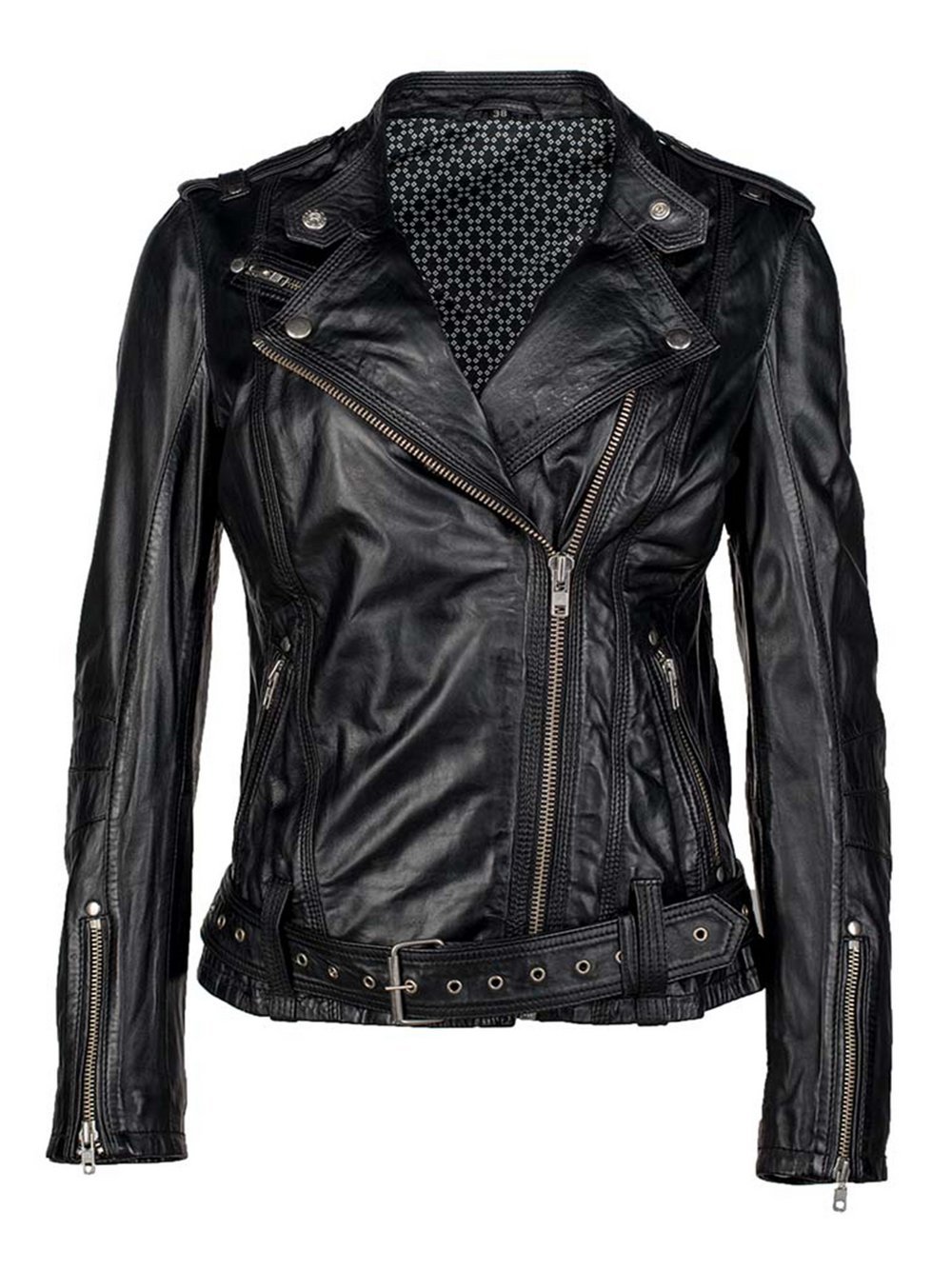 JCC Lederjacke Damen schwarz, 46