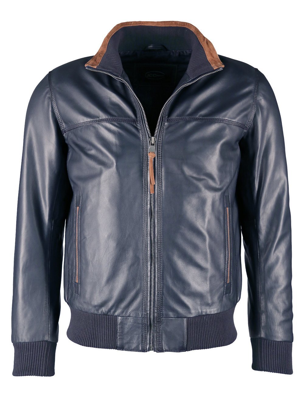 JCC Lederjacke Herren blau, 56