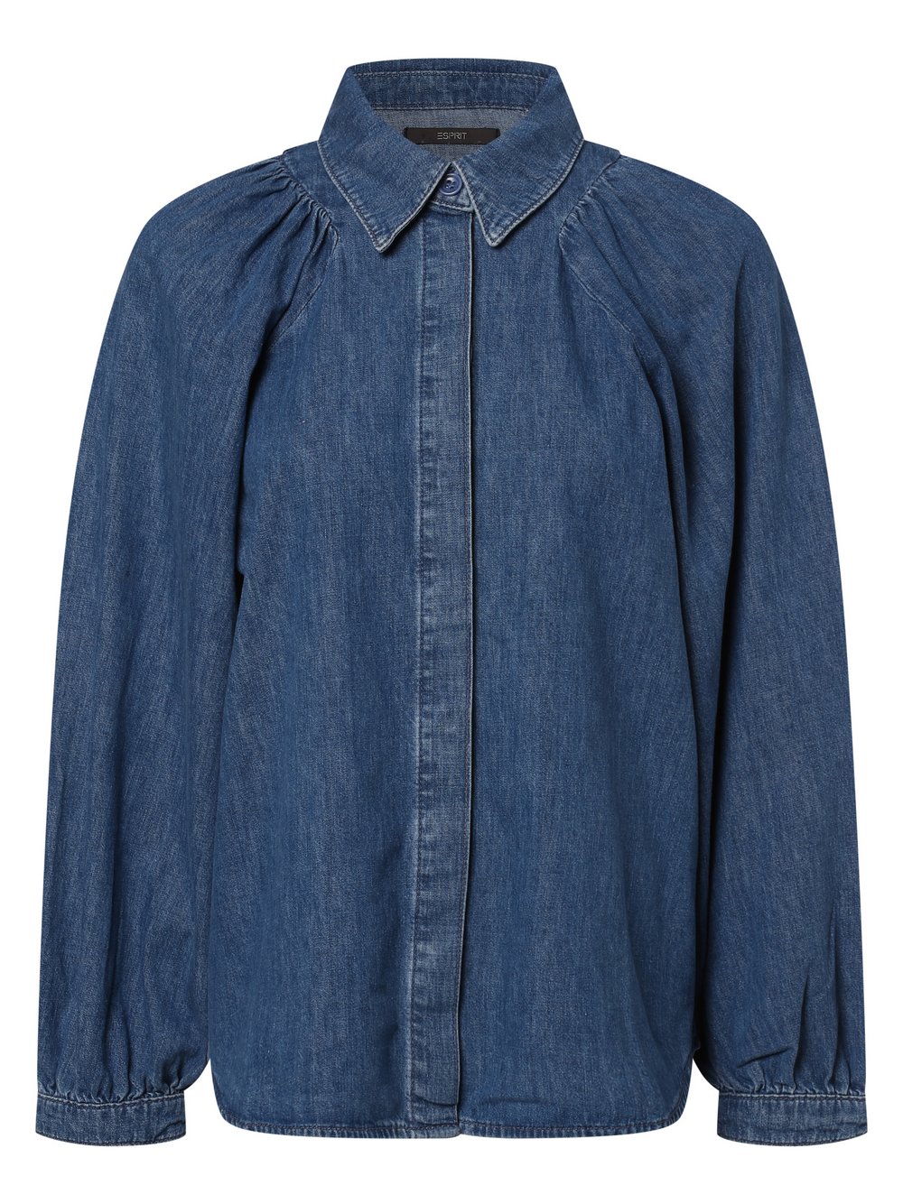Esprit Collection - Damska koszula jeansowa, niebieski