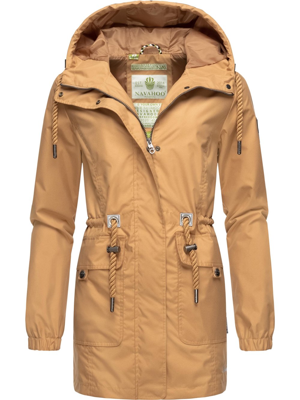 Navahoo Übergangsjacke Damen braun, S