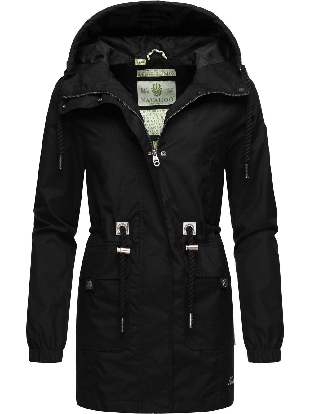 Navahoo Übergangsjacke Damen schwarz, S