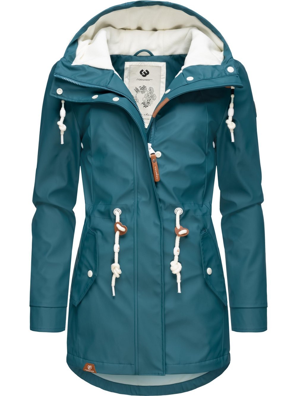 Ragwear Regenmantel Damen blau, XXL
