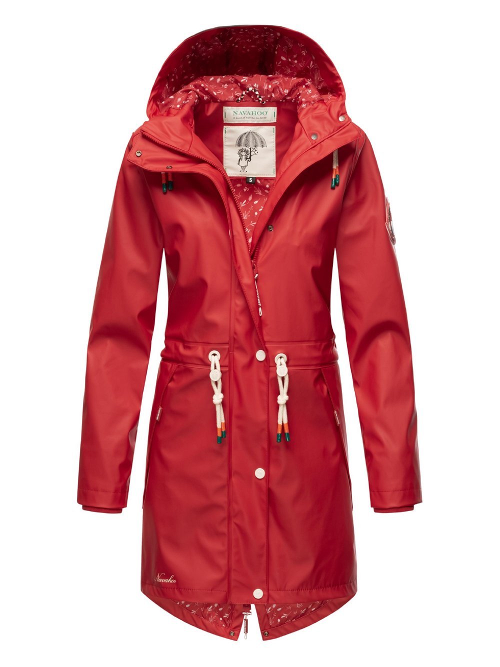 Navahoo Regenjacke Damen rot, XS