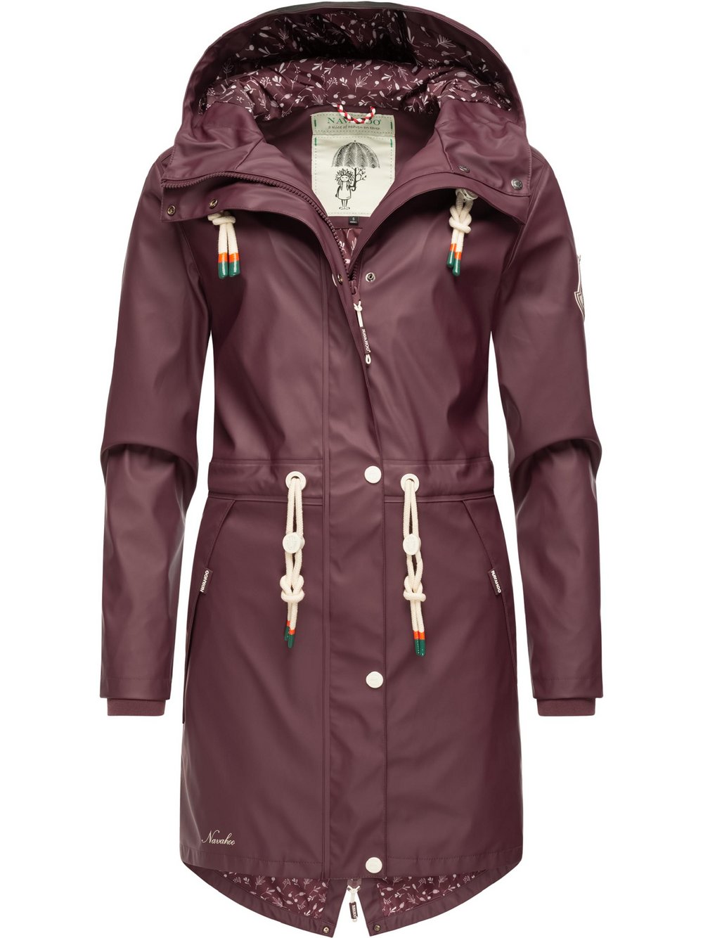 Navahoo Regenjacke Damen rot, XS