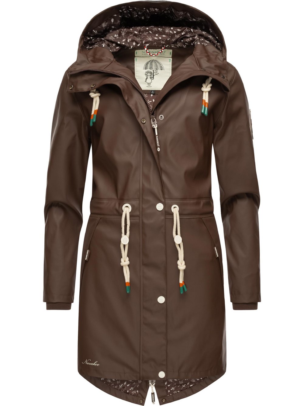 Navahoo Regenjacke Damen braun, XL