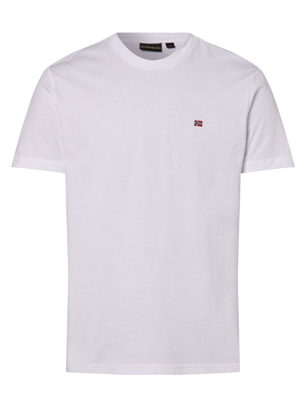Napapijri - T-shirt męski – Salis, biały