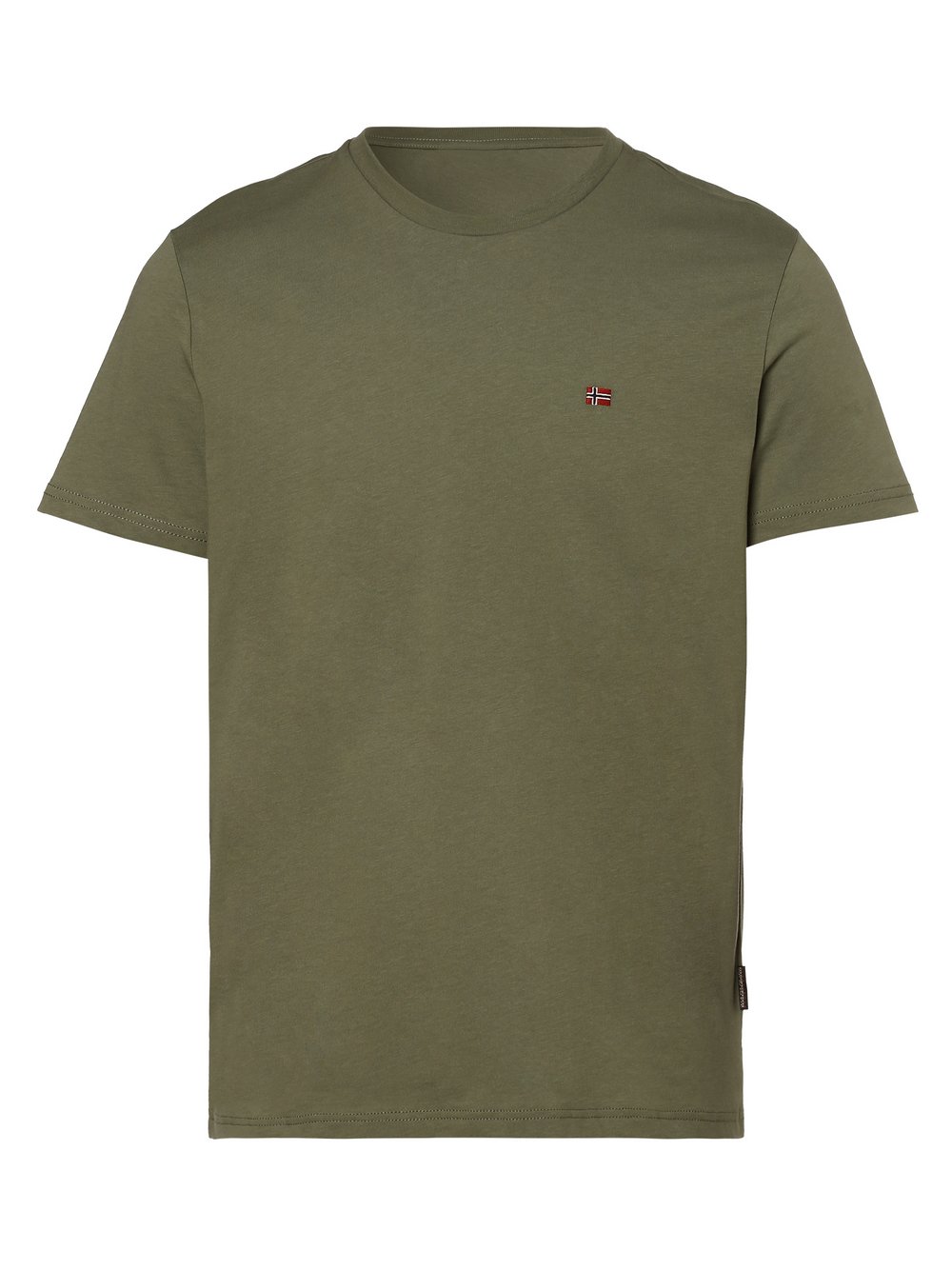 Napapijri - T-shirt męski – Salis, zielony
