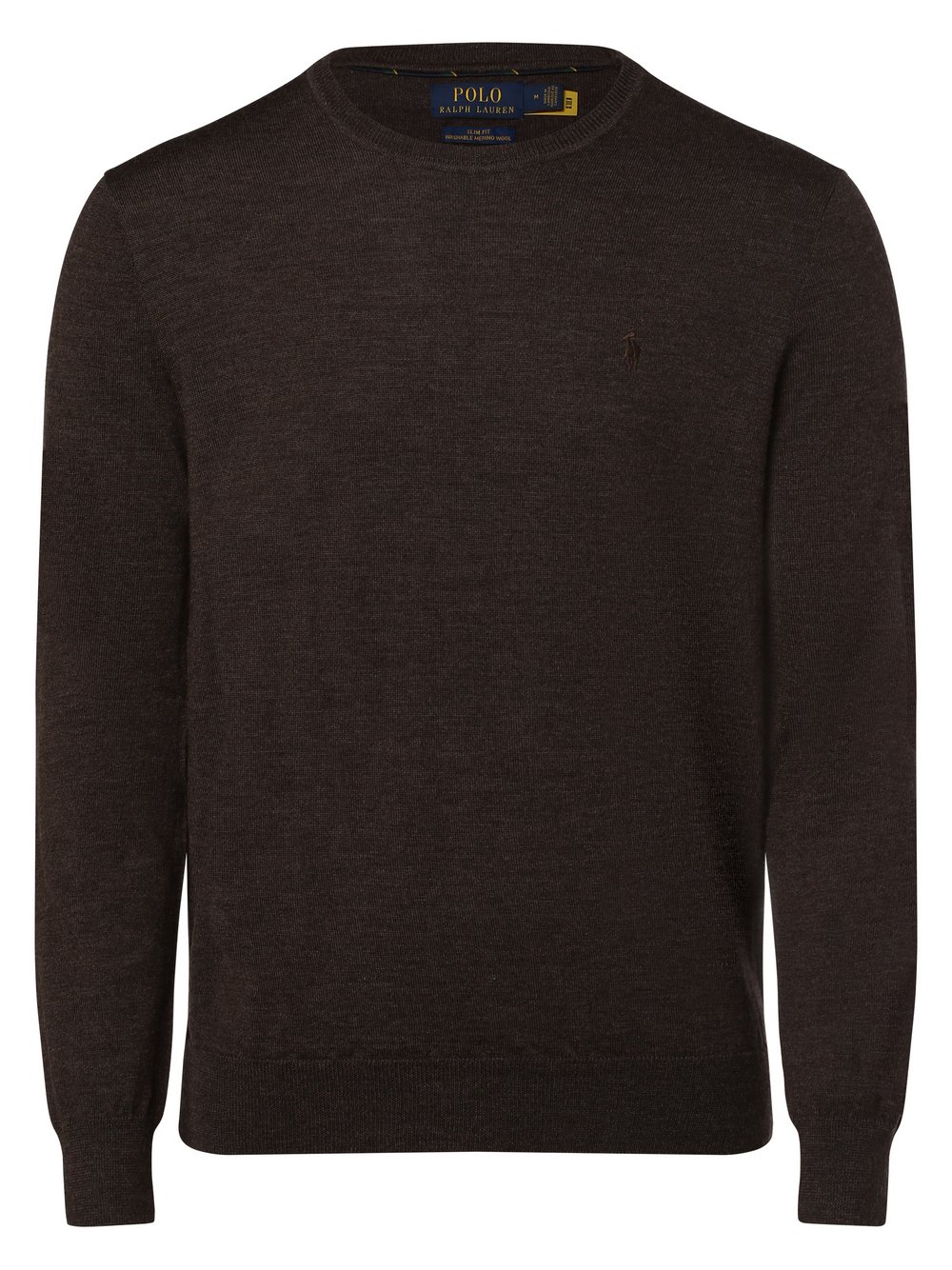 Polo Ralph Lauren Pullover aus Merinowolle Herren braun meliert, XXL