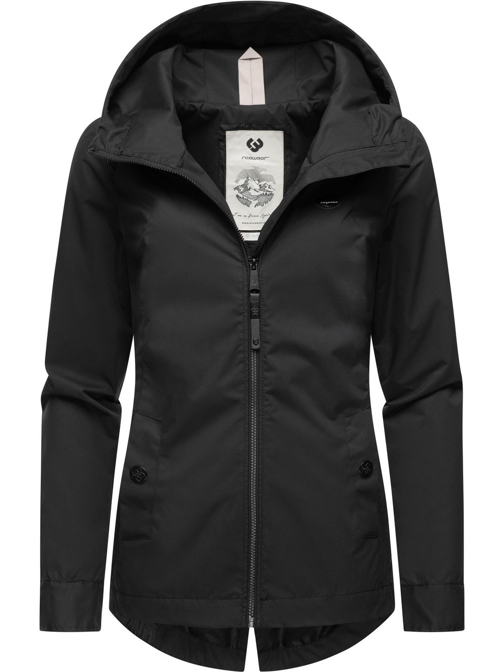 Ragwear Übergangsjacke Damen schwarz, 50