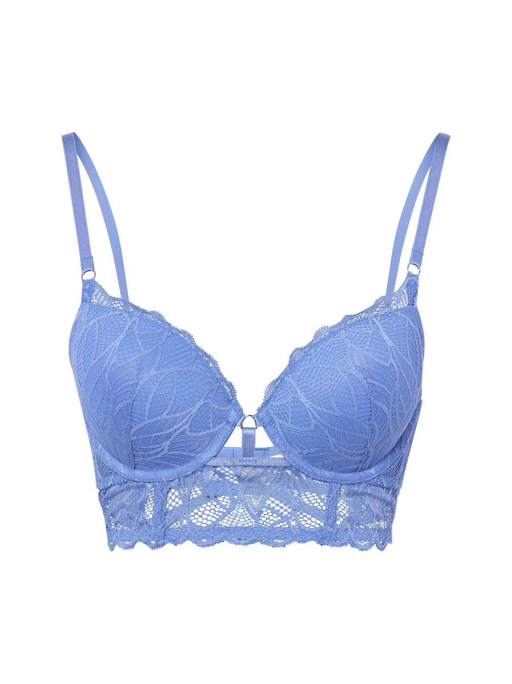 Lascana Push-up-BH Damen Spitze mehrfarbig strukturiert, 75B