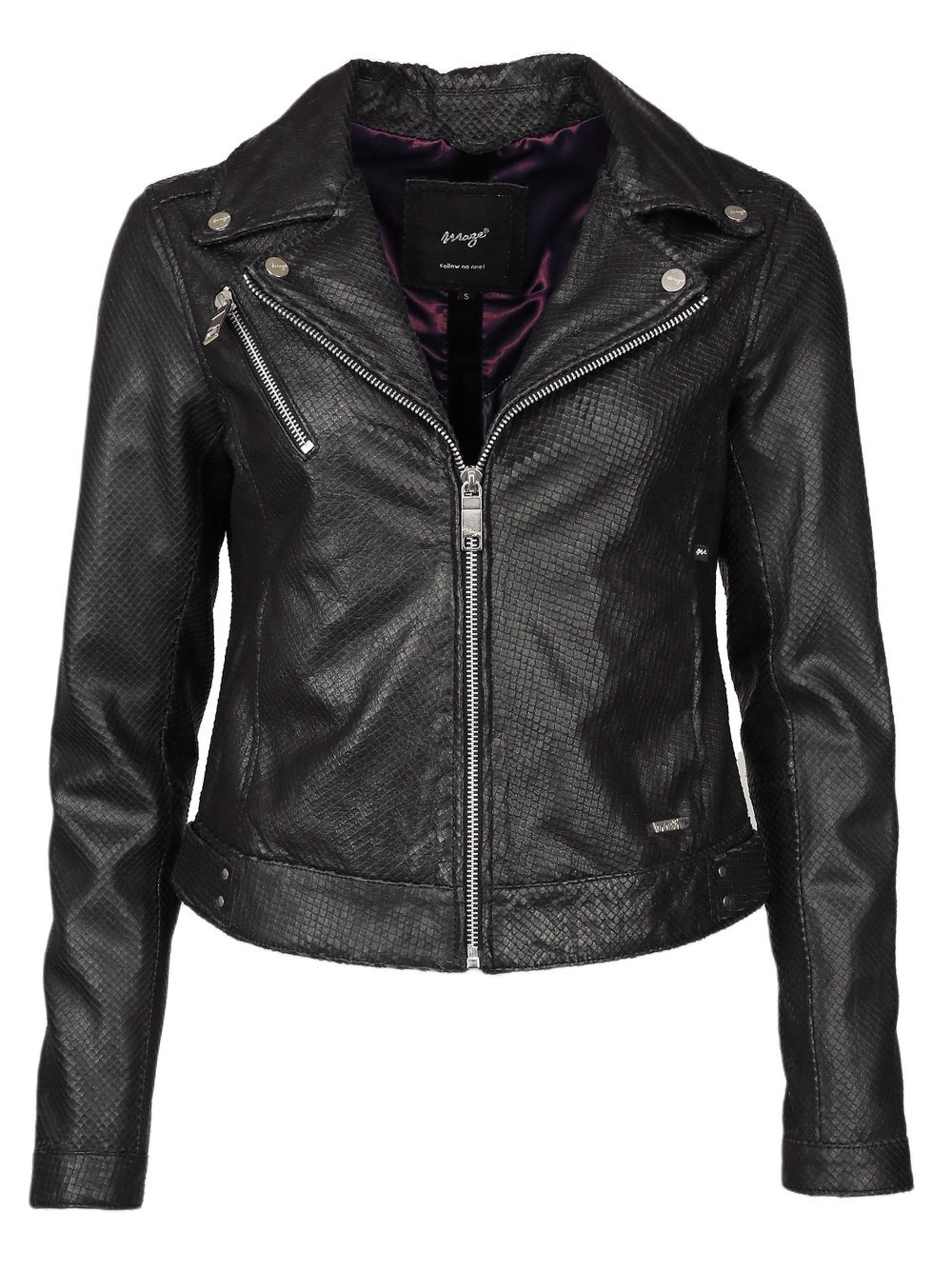 Maze Lederjacke Damen schwarz, XXL