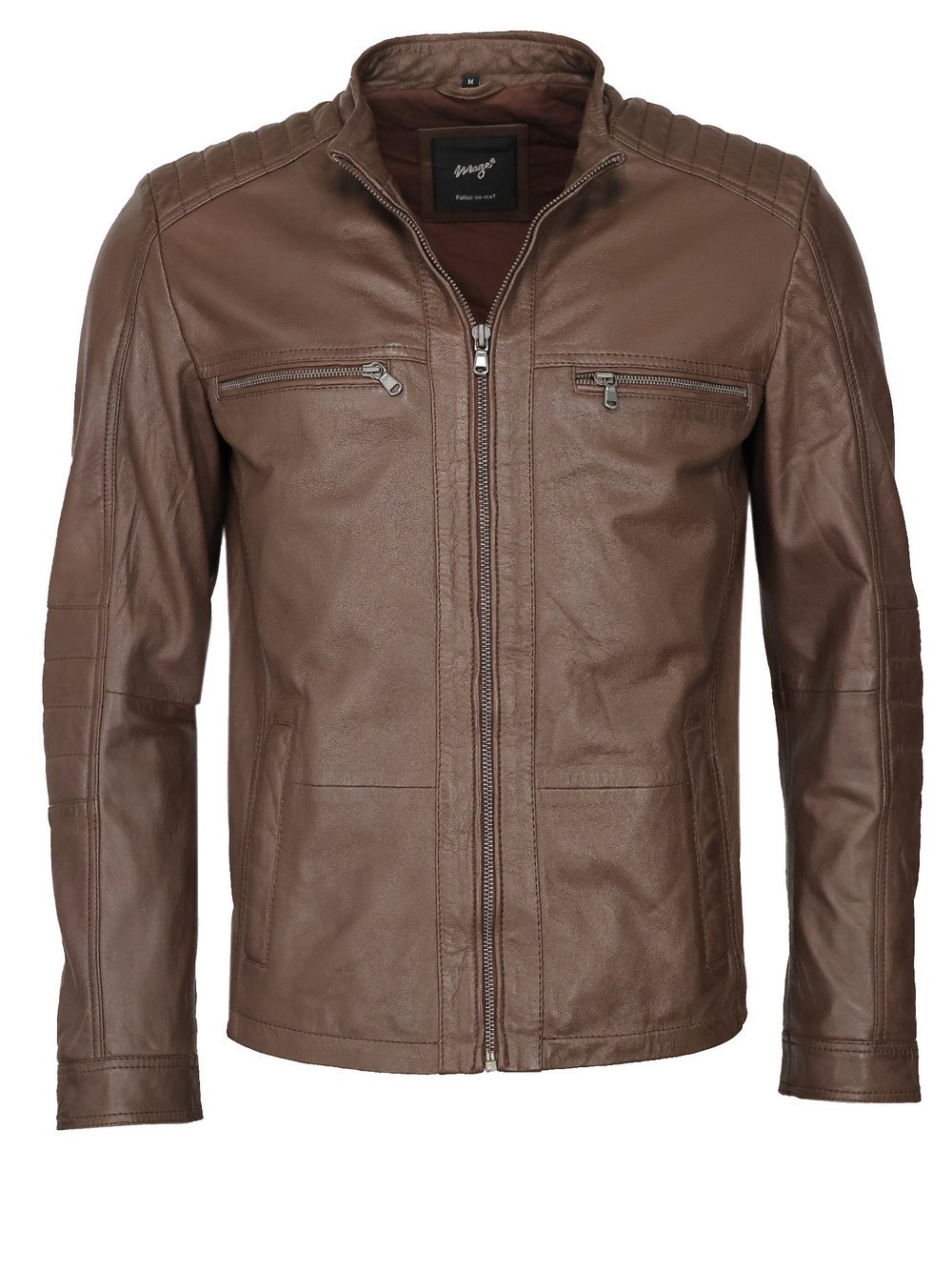 Maze Lederjacke Herren braun, S