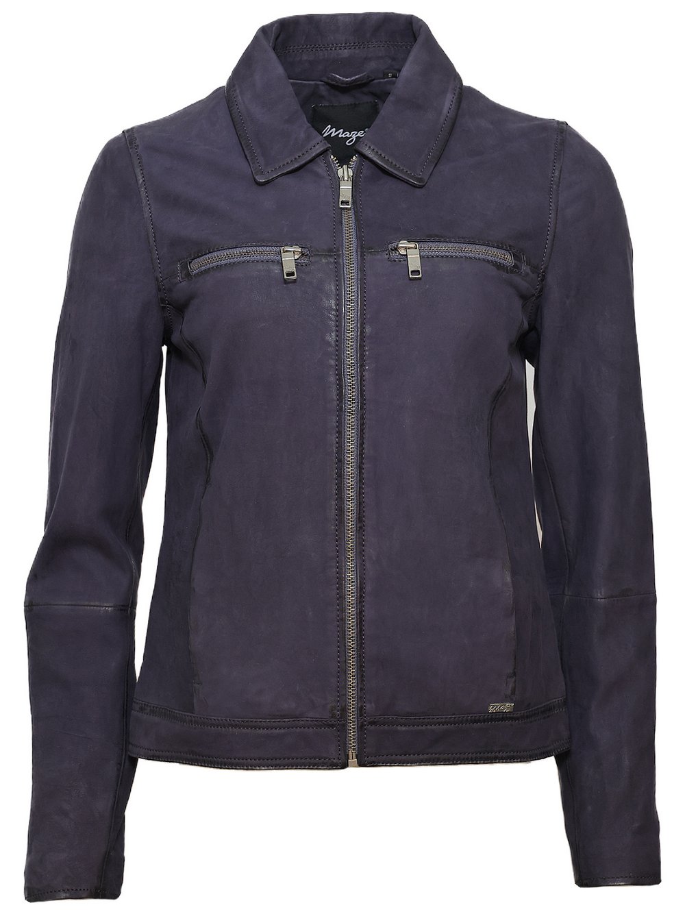 Thumbnail - Maze Lederjacke Damen blau, S