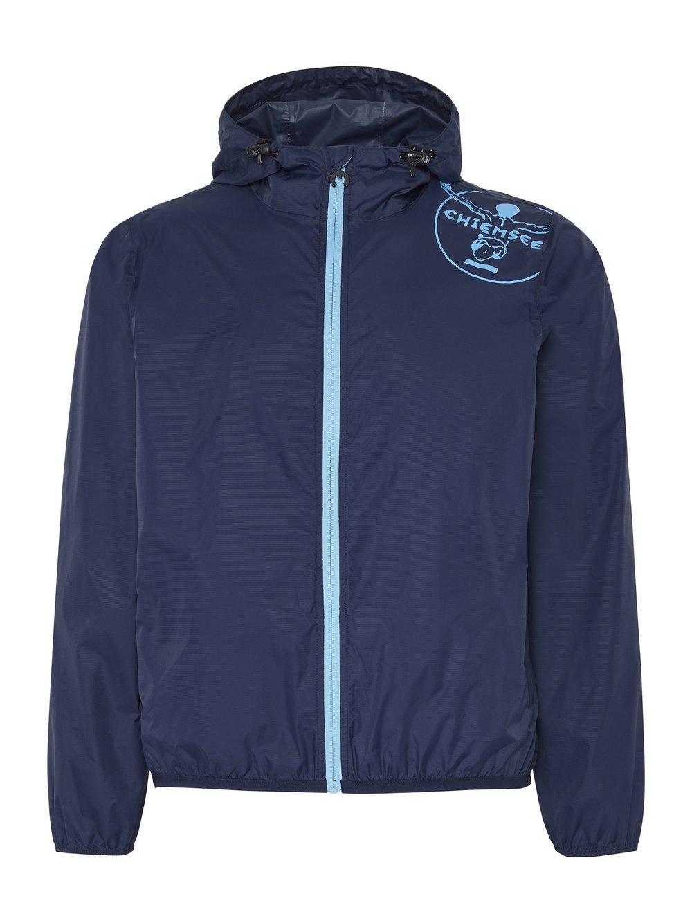 Thumbnail - Chiemsee Regenjacke Herren Polyamid blau bedruckt, XS