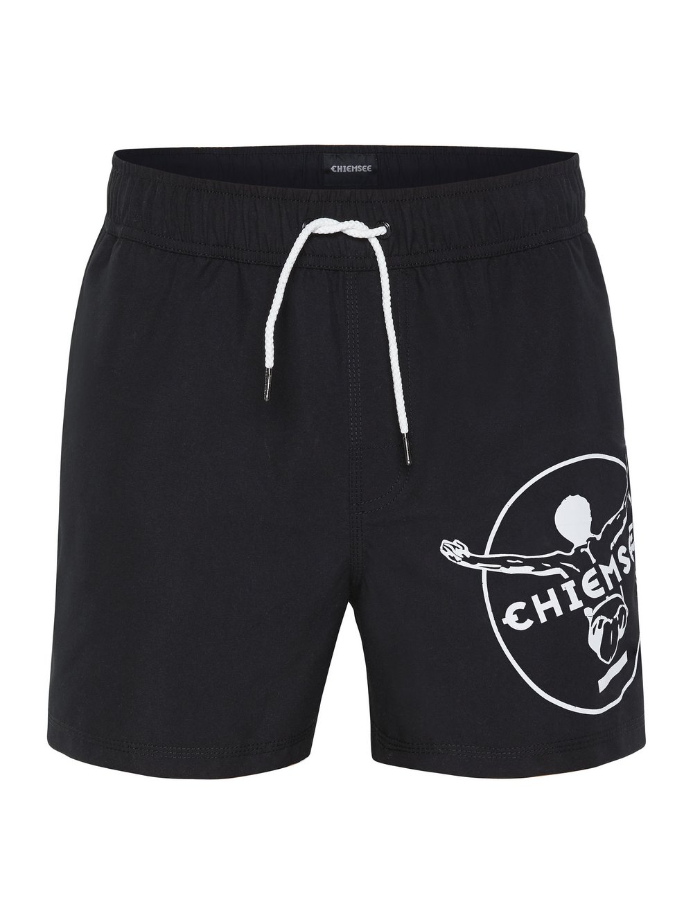 Chiemsee Badeshorts Herren schwarz bedruckt, M