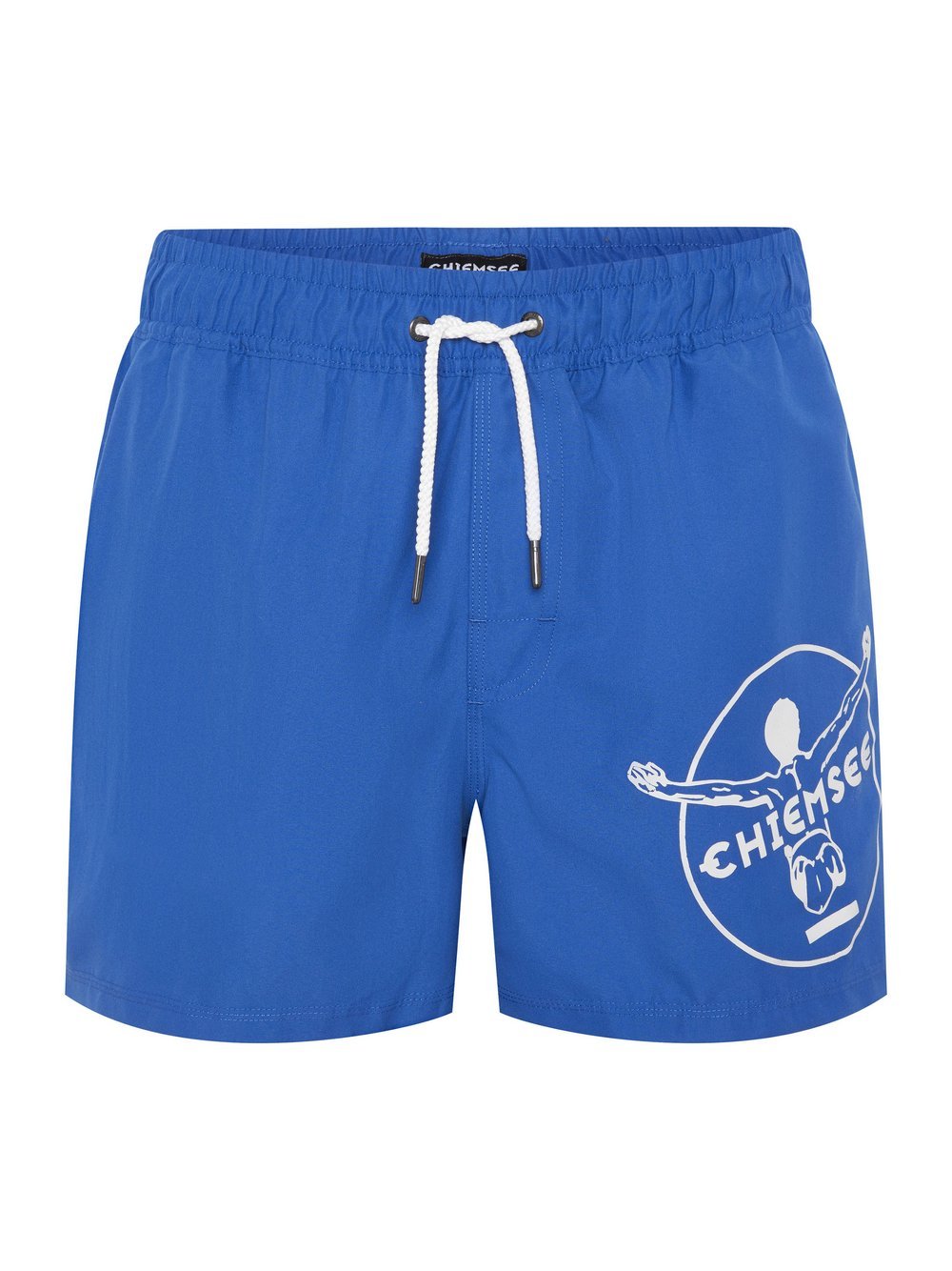 Chiemsee Badeshorts Herren blau bedruckt, XL