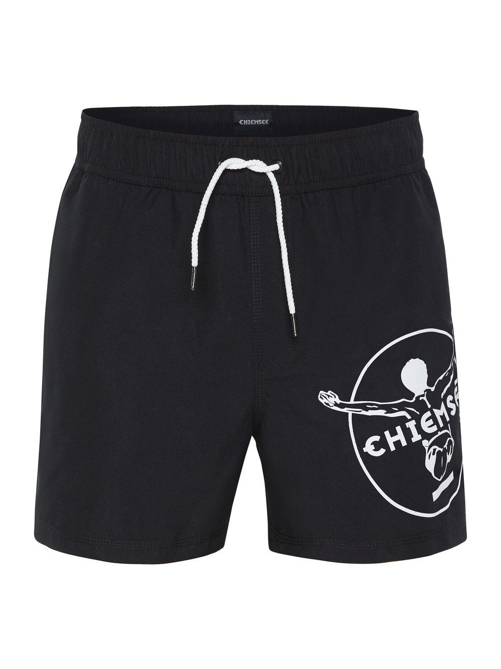 Chiemsee Badeshorts Herren schwarz bedruckt, L