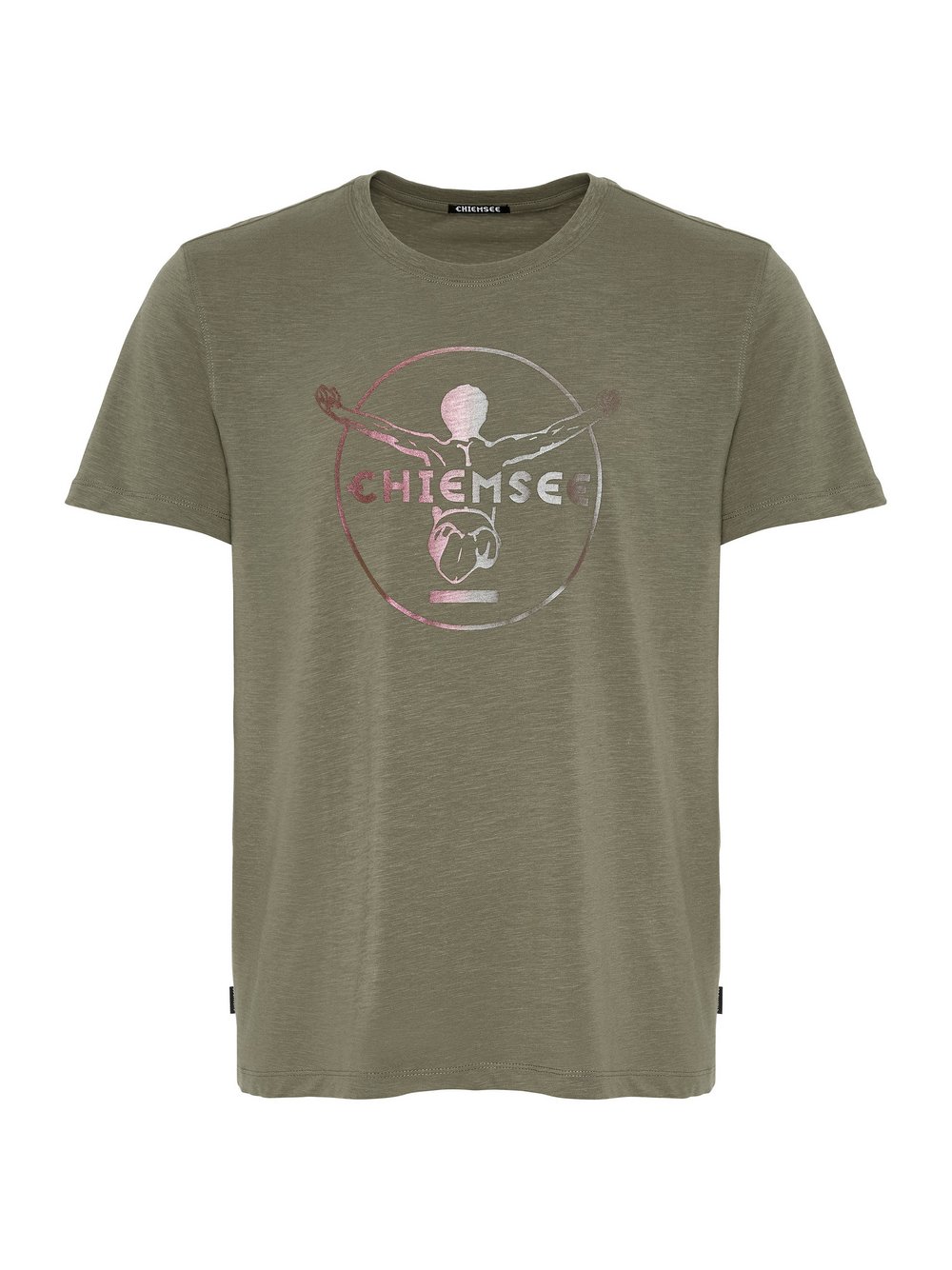 Chiemsee T-Shirt Herren Baumwolle grün bedruckt, S