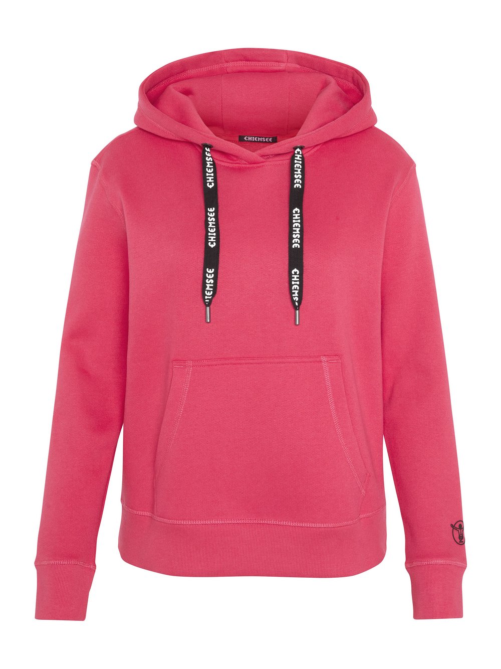 Chiemsee Hoodie Damen Baumwolle pink, L