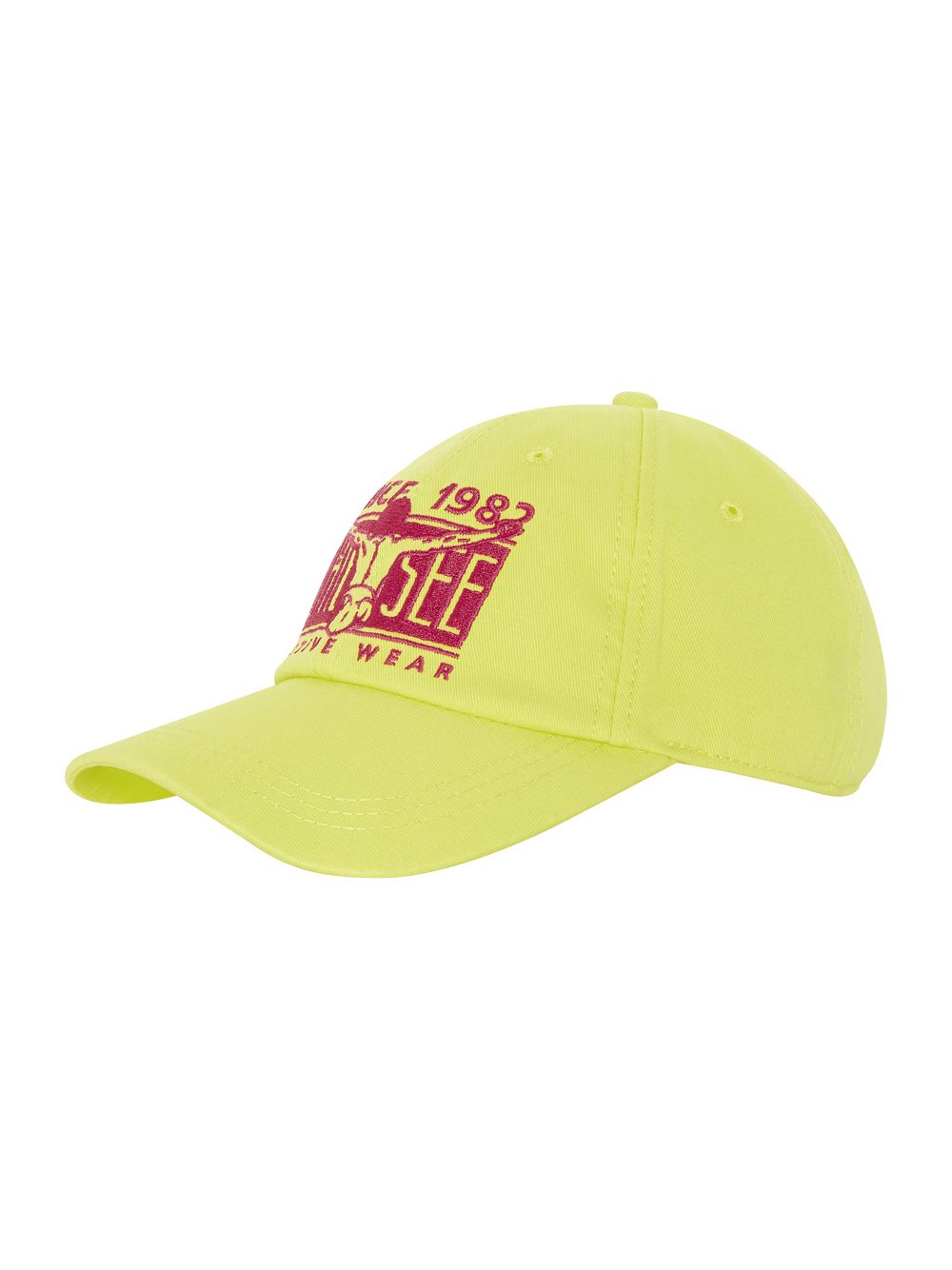 Chiemsee Cap Damen Baumwolle gelb bedruckt, ONE SIZE